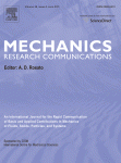 Mechanics Research Communications
